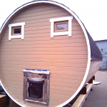 Печи, с выносной топкой на улицу