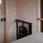 Печь, с выносной топкой в комнату отдыха