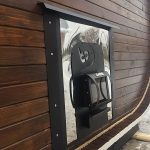 Печь, с выносной топкой на улицу