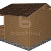 Тамсалу с крыльцом
