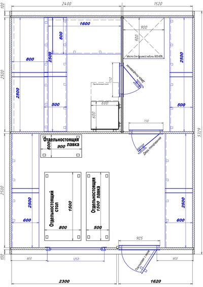 2400х1520-2300х1620 вход справа