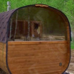 Панорамный стеклопакет в парилку