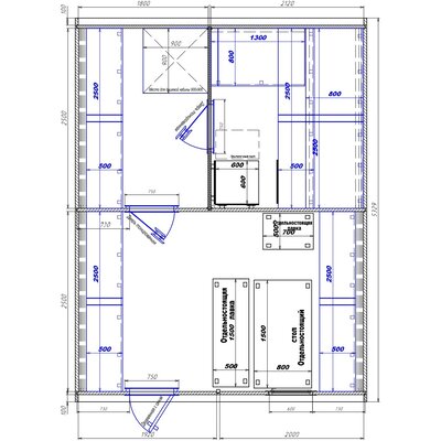 1800х2120-1920х2000 вход слева