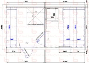 1920х2000 вход слева  (Д)
