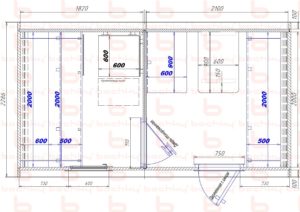 1820х2100 вход справа