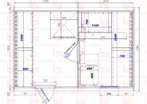 2100х1820 вход слева (Д)