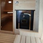 Печь сбоку, с топкой из смежного помещения