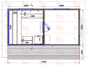 2 помещения