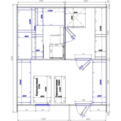 2100х1820-2300х1620 вход справа