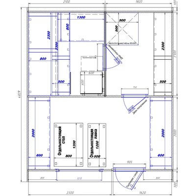 2100х1820-2300х1620 вход справа