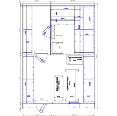 1520х2400-1620х2300 вход слева