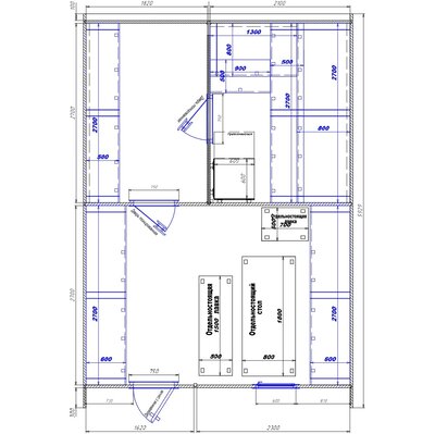 1820х2100-1620х2300 вход слева