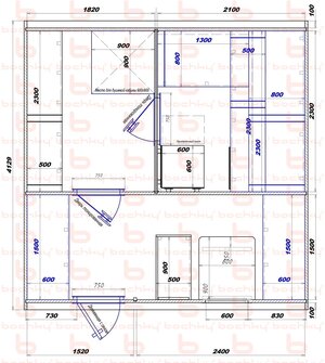 1820х2100-1520х2400 вход слева печь у среднего донышка