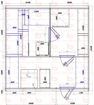 2100х1820-2400х1520 вход справа печь у среднего донышка