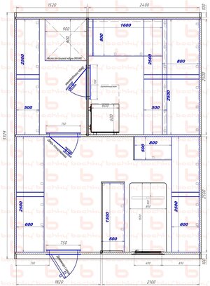 1520х2400-1820х2100 вход слева печь у среднего донышка