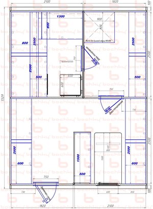 2100х1820-1820х2100 вход слева печь у среднего донышка