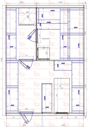 1520х2400-1820х2100 вход слева печь у среднего донышка