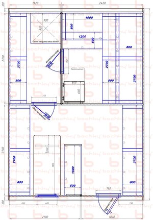 1520х2400-2100х1820 вход справа печь у среднего донышка