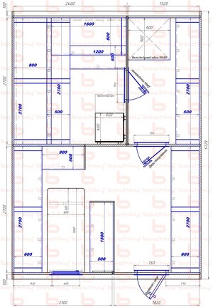 2400х1520-2100х1820 вход справа печь у среднего донышка