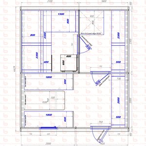 2120х1800-2000х1920 вход справа печь у среднего донышка (2 стола)