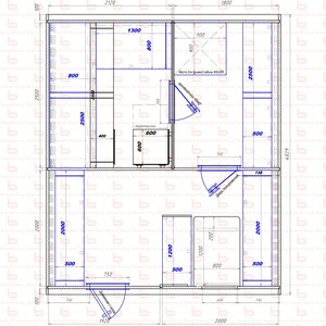 2120х1800-1920х2000 вход слева печь у среднего донышка