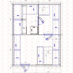 2120х1800-1920х2000 вход слева печь у среднего донышка