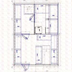1800х2120-1920х2000 вход слева печь у среднего донышка Вар 2