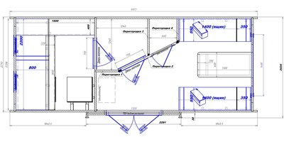 Слева от входа