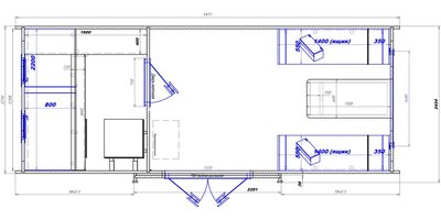 Слева от входа