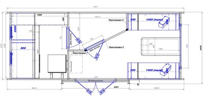 Слева от входа