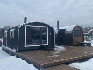 Выставочная площадка бань бочек в Санкт-Петербурге и Ленинградской области