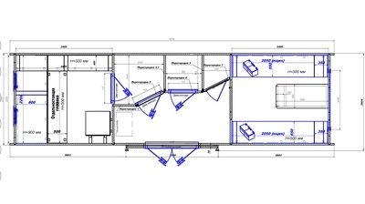 Слева от входа