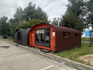 Выставочная площадка бань бочек в Алтуфьево