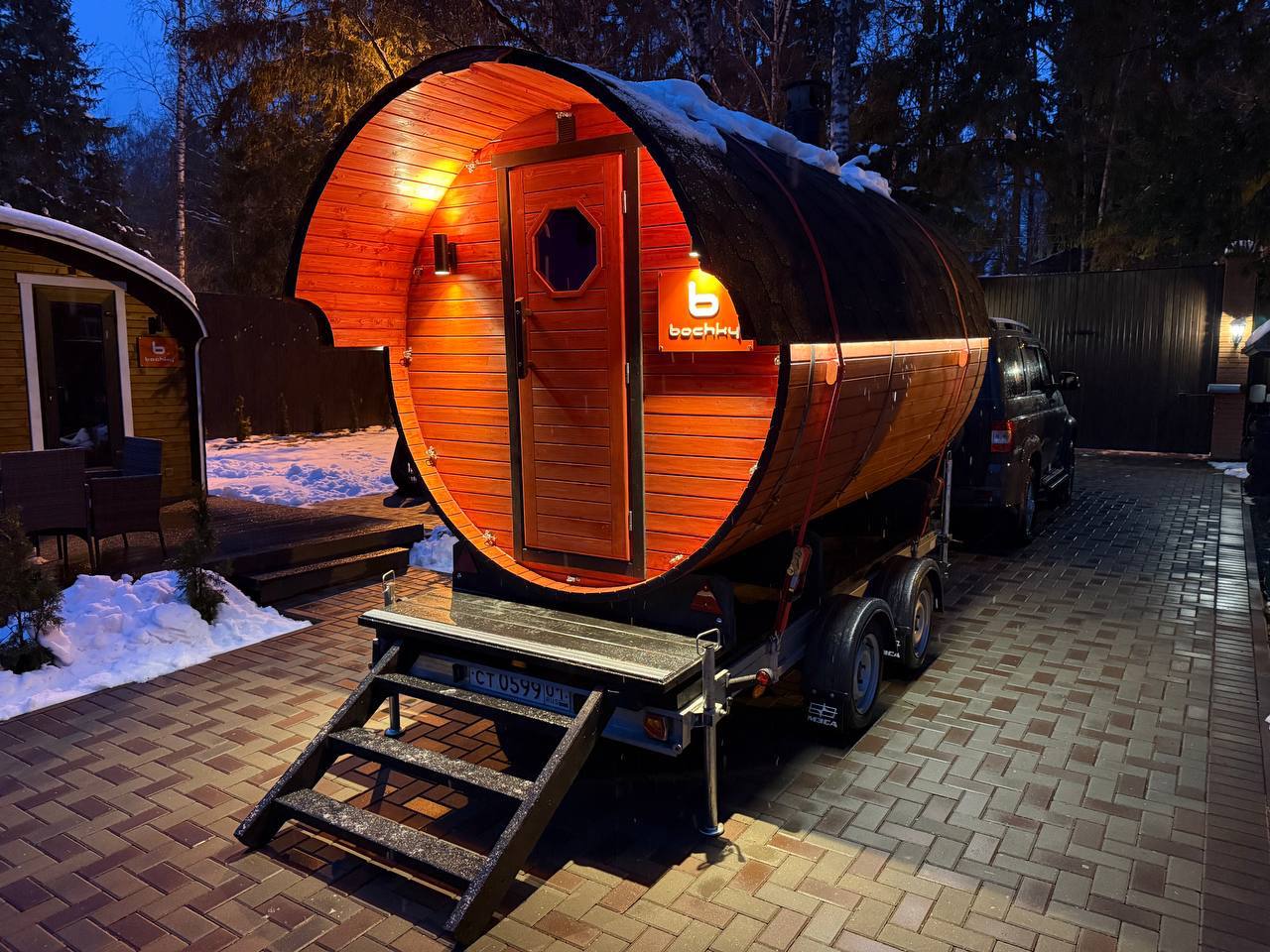 Баня бочка 1