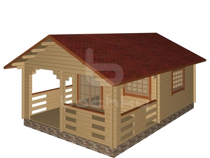 Баня бочка 6