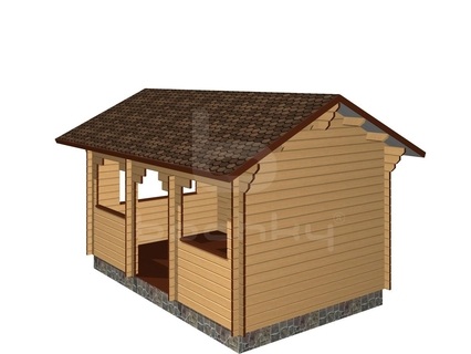 Баня бочка 3