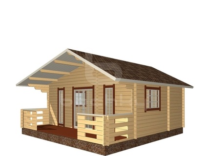 Баня бочка 8