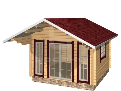 Баня бочка 3