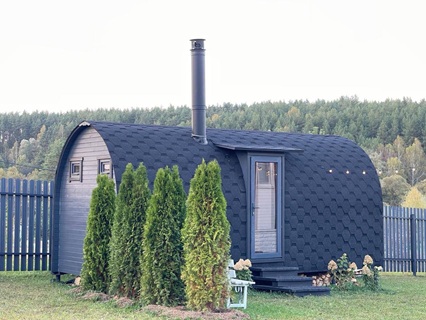 Баня бочка 4